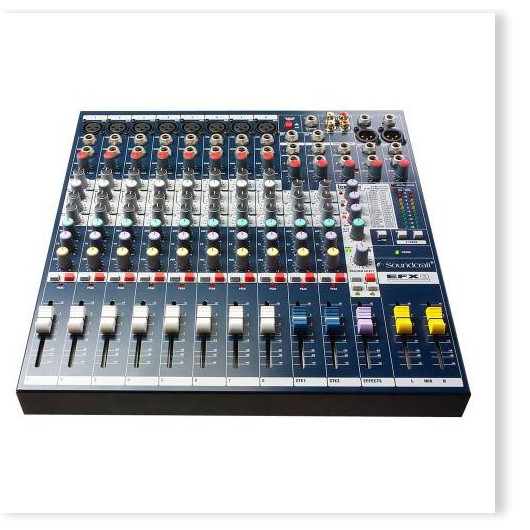 [HÀNG CHUẨN]BÀN MIXER SOUNDCRAFT EFX8 CHUYÊN ÂM THANH SÂN KHẤU