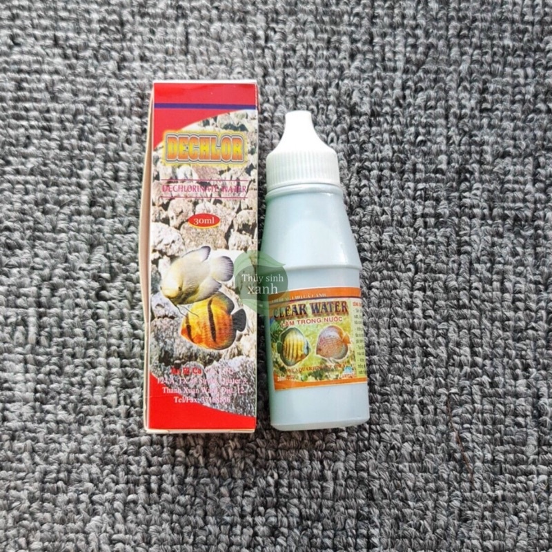 Dung Dịch Khử Clo Nước Máy DECHLOR Cho Bể Thủy Sinh, Hồ Cá