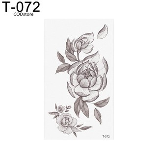 Miếng dán giả hình xăm họa tiết hoạt hình động vật dễ thương thời trang