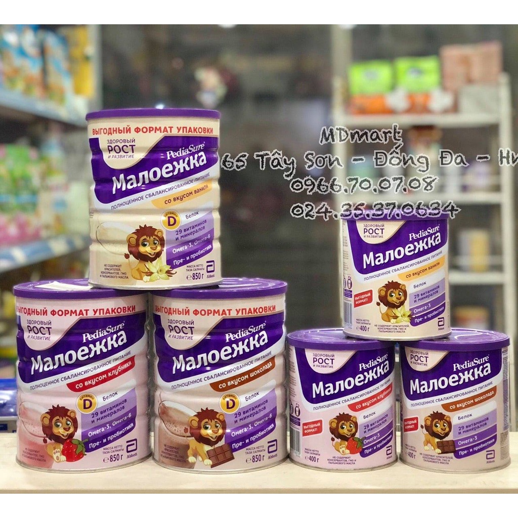 Sữa Pediasure cho trẻ từ 1-10 tuổi 400g