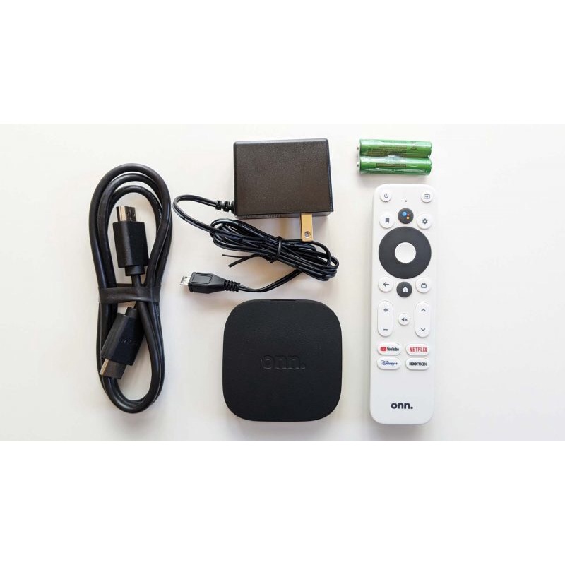 Onn 4K Android TV Box,Xem Video 4K, Netflix 4K, Điều khiển giọng nói