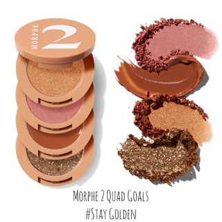 [BILL US] Bảng phấn mắt 4 ô Morphe 2 Quad Goals