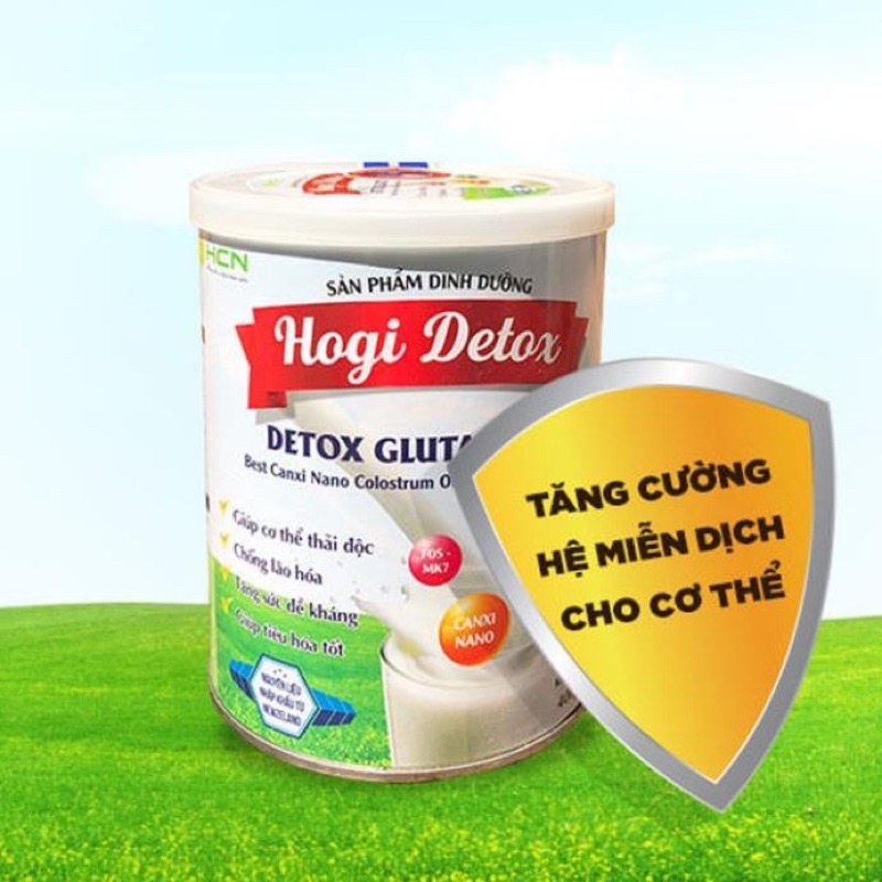 Sữa Hogi Detox 400g Giúp Thải độc; Tăng Cường Sức Đề Kháng, Chống Lão Hóa