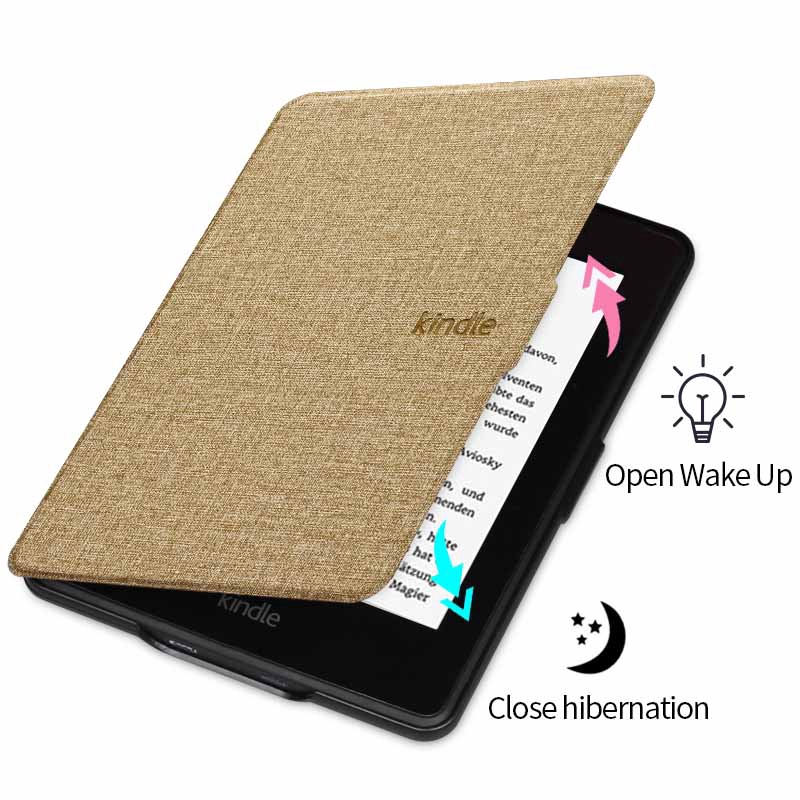 Bao da máy đọc sách PU thức ngủ tự động chất lượng cao cho AMAZON KINDLE PAPERWHITE 1 2 3 4 10 2018 6INCH KPW4