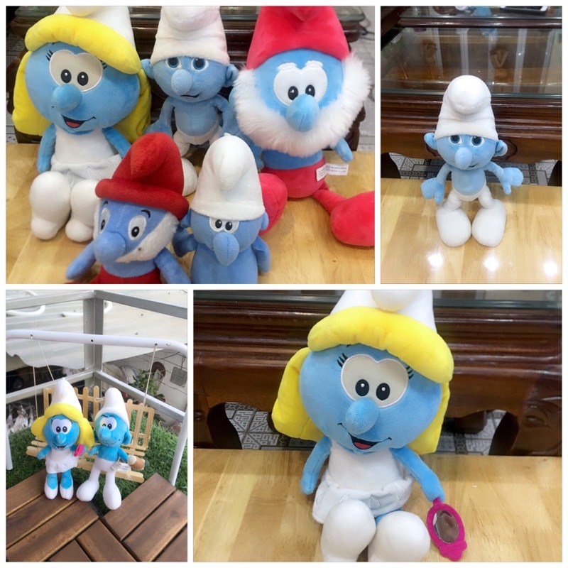 Gấu bông xì trum size 22-40cm💞