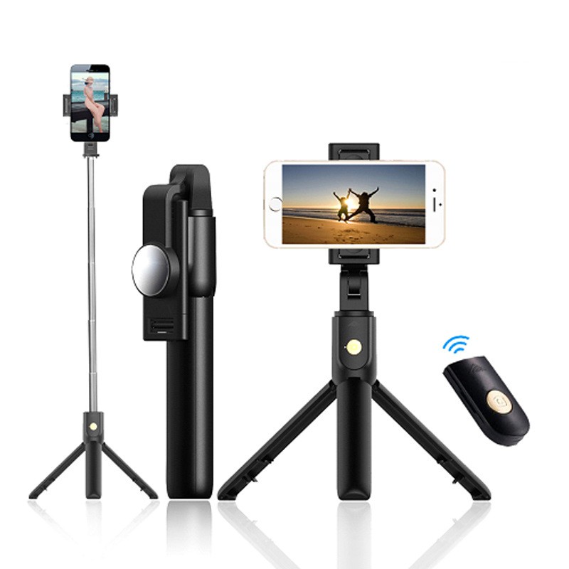 Gậy Selfie Bluetooth Xoay 360 Độ Có Điều Khiển Từ Xa Giá Đỡ | BigBuy360 - bigbuy360.vn