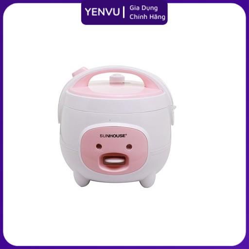 (CHĨNH HÃNG) Nồi cơm điện 1.2L SUNHOUSE SHD8217W dùng gđ 4-6 người