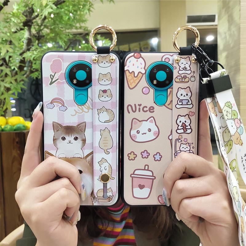 Ốp điện thoại TPU mềm in hình hoạt hình dễ thương nhiều màu sắc cho Nokia 3.4