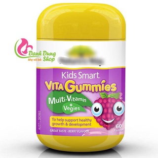 Vitamin NTW Kids Smart VITA Gummies Multi-Vitamin +Vegies ( kẹo gôm rau củ)