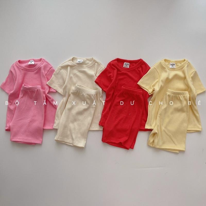 SET 4 BỘ TĂM TRƠN XUẤT DƯ SIÊU ĐẸP CHO BÉ