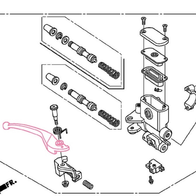 CÙM THẮNG PHẢI AB / VISION / CLICK HONDA