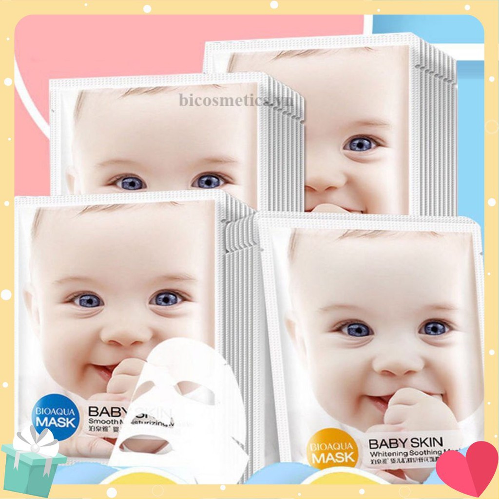 Mặt Nạ 💝 Mặt Nạ Dưỡng Da Baby Skin Bioaqua Cao Cấp LẺ MIẾNG Nội Địa Trung CHÍNH HÃNG 💝 [Mat Na] | BigBuy360 - bigbuy360.vn