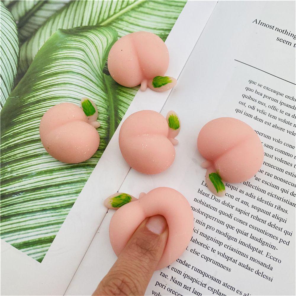 Đồ Chơi Fidget Cube Hình Quả Đào Dễ Thương Sáng Tạo Giúp Giảm Căng Thẳng