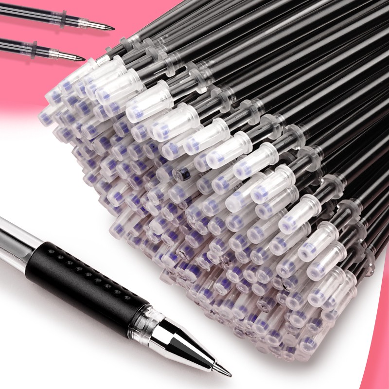 Bộ Ngòi Bút gel Ngòi 0.5mm Màu Đen / Xanh Dương / Đỏ