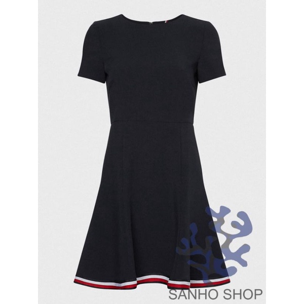 ĐẦM TOMMY HILFIGER CORPORATE STRIPE DRESS