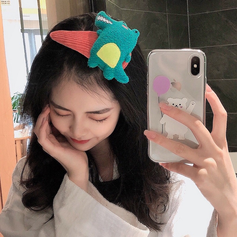 Cặp tóc siêu to bờm tóc xinh xắn phong cách Hàn Quốc