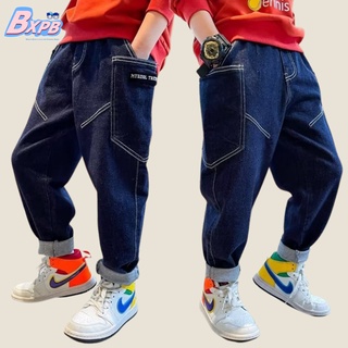 Quần jean BXPB dài ống rộng thoải mái phong cách mới thời trang dành cho