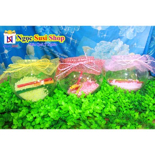 [RẤT ĐẸP] Lọ Thủy Tinh Điều Ước Lớn Cao 16cm [Giao Ngẫu Nhiên Màu]