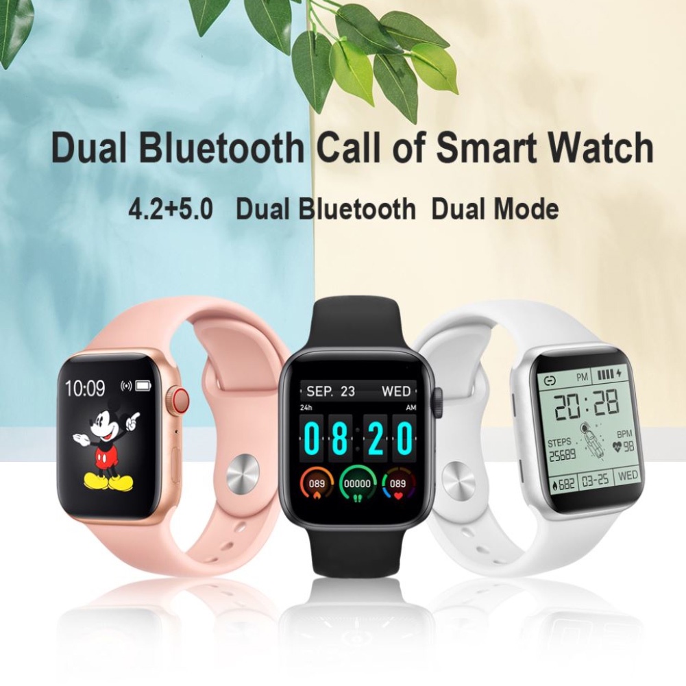 Đồng hồ thông minh X6 2021 Series 5 Bluetooth PK X16 W26 PRO và phụ kiện