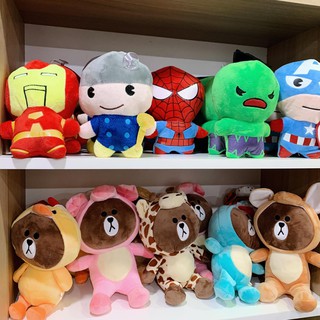 Gấu bông Brown, Marvel