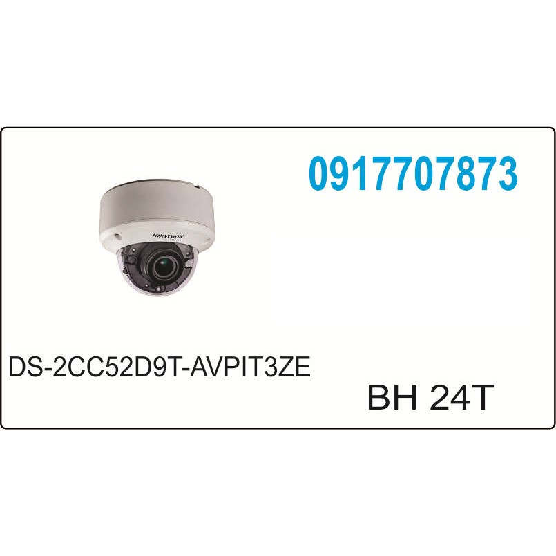 Camera HIKVISION DS-2CC52D9T-AVPIT3ZE