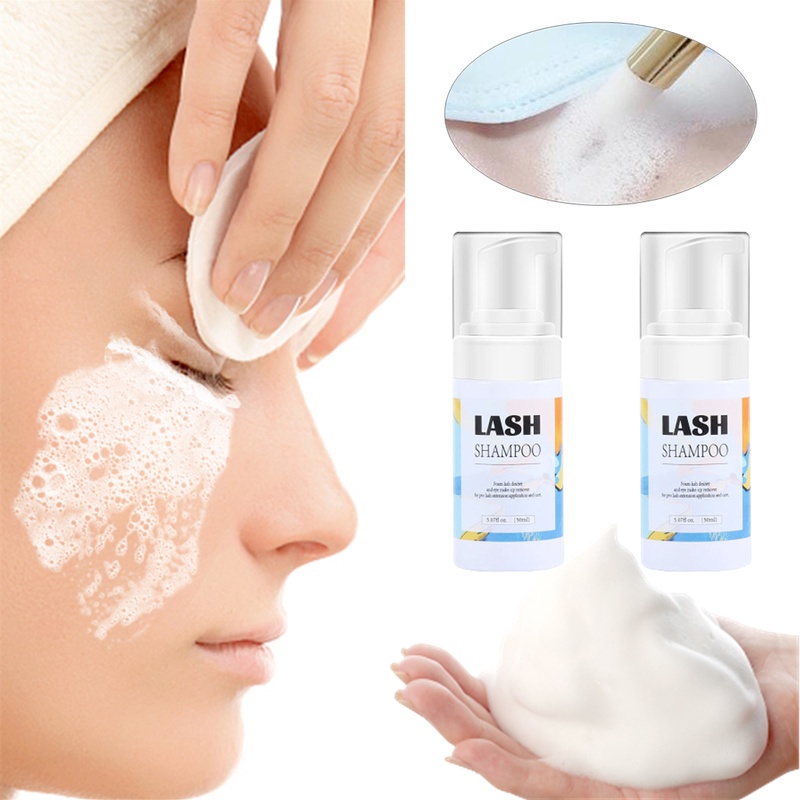 Bọt Tẩy Trang Lông Mi 50ml Không Mùi Tiện Dụng