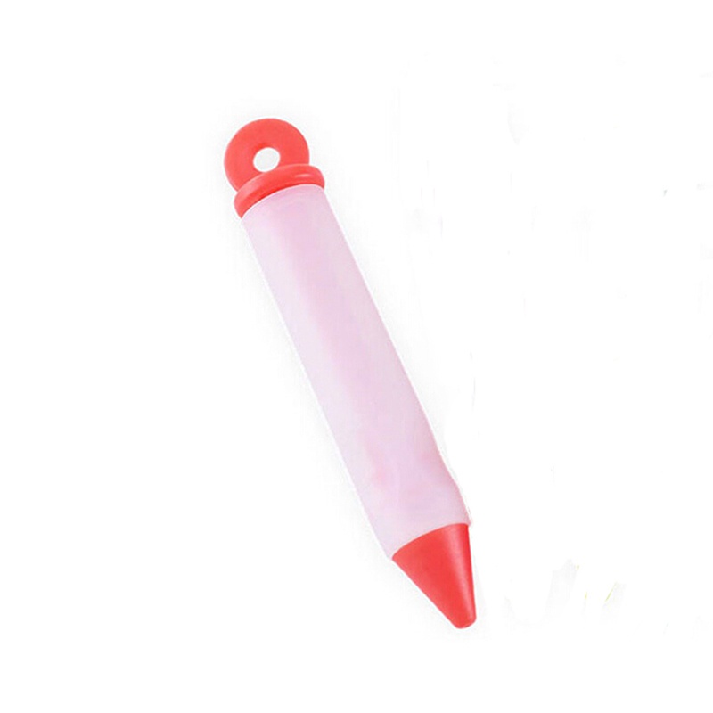 1 pc Cute Silicone Cake Cookie Pastry Cream Chocolate Syringe Decorating Pen Food Writing Pen For Cake Mold Cream Cup
