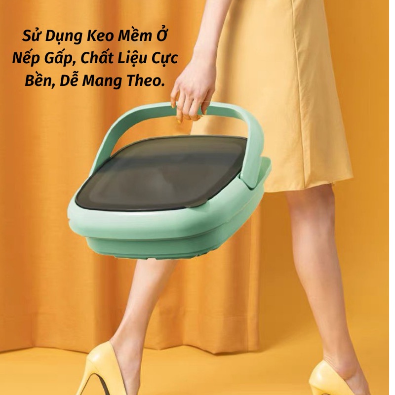 Máy Giặt Mini Máy Vắt Quần Áo Thông Minh Khử Khuẩn Không Làm Hại Quần Áo Moda.H