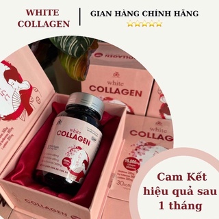 Viên uống trắng da Glutathione - Viên uống đẹp da, căng mịn da hãng White Collagen