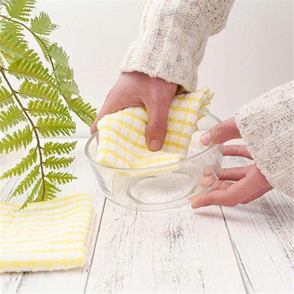 Khăn Lau Chén Dĩa Chống Dính Thấm Hút Tốt Tiện Lợi Dễ Sử Dụng