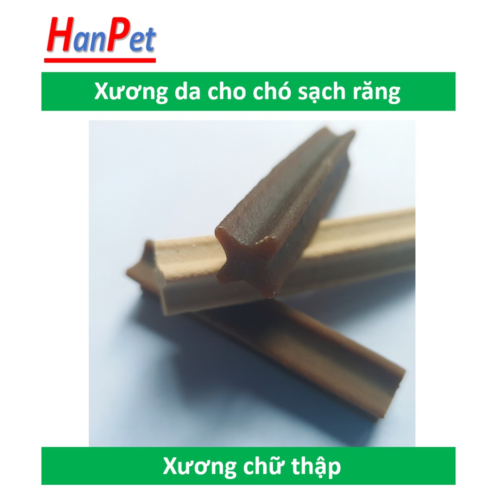 HCM-(Nhiều loại) Xương da cho chó gặm đồ ăn cho chó dạng bánh thưởng thích hợp cho chó ngứa răng sạch răng chó