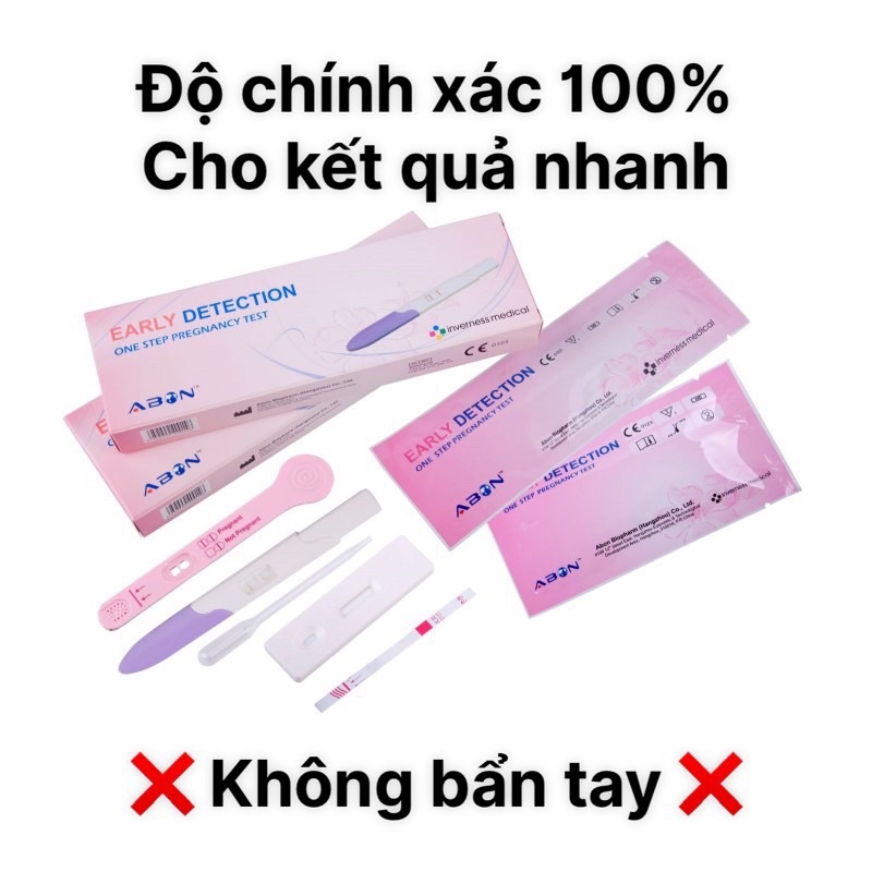 BÚT THỬ THAI SỚM BIOCHECK chính xác 100%