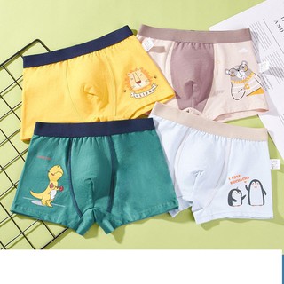 Set 4 quần xịp bé trai đủ size 7-45kg
