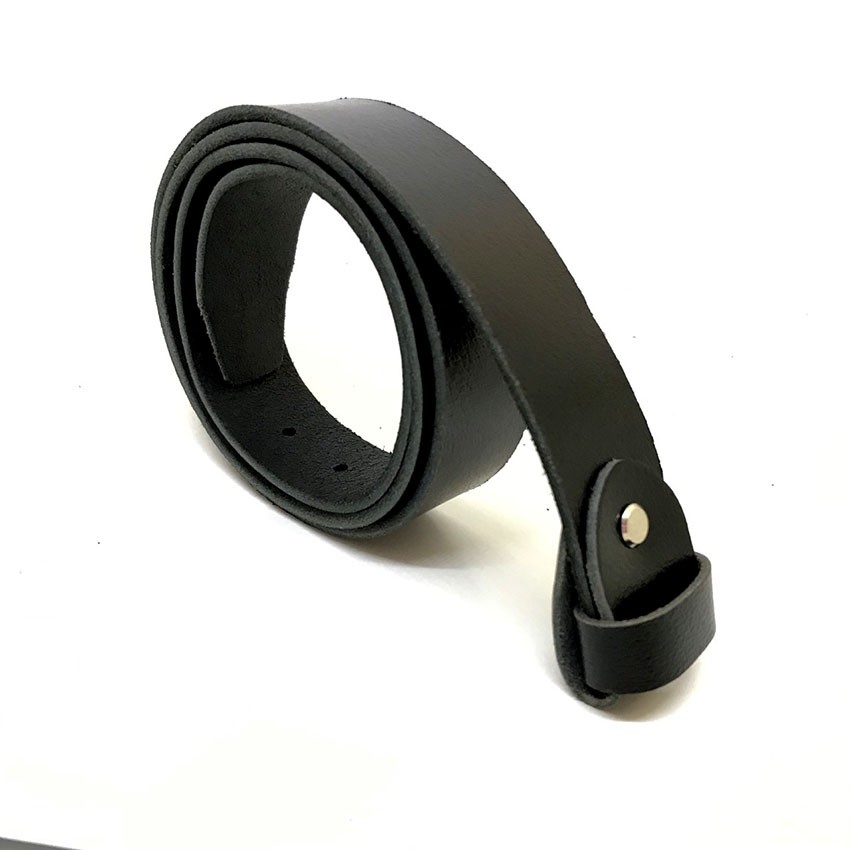 Dây nit thắt lưng nam da bò không đầu 3.5cm bopnitda