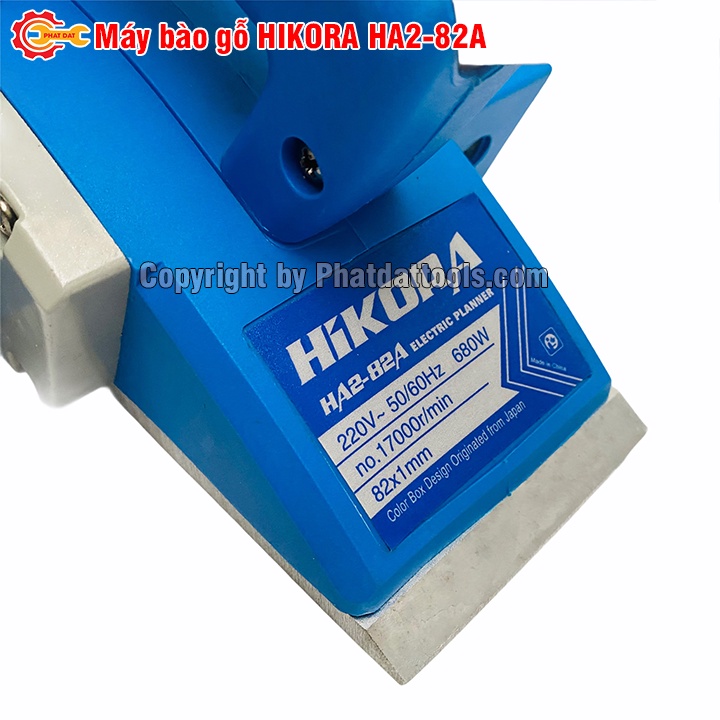 Máy bào gỗ HIKORA HA2-82A  - Tặng kèm 01 bộ lưỡi bào - Bảo hành Toàn Quốc 6 tháng