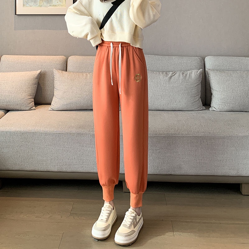 Quần Legging Thể Thao Bằng Cotton Plus Size