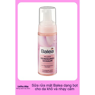 ☘️Sữa rửa mặt Balea dạng xịt bọt Milder reinigungsschaum của Balea ☘️