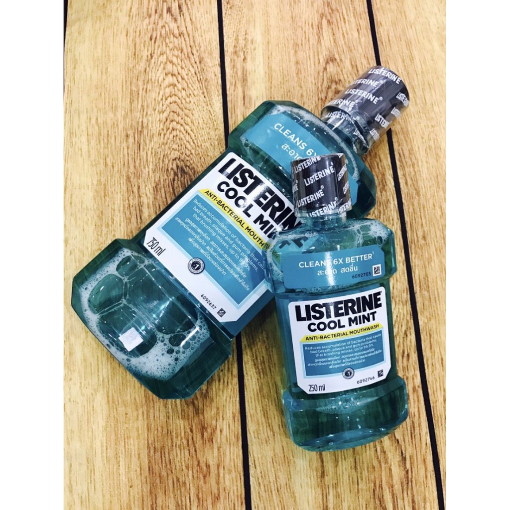 Mua Lớn tặng Nhỏ _ Nước nước súc miệng Listerine Cool Mint