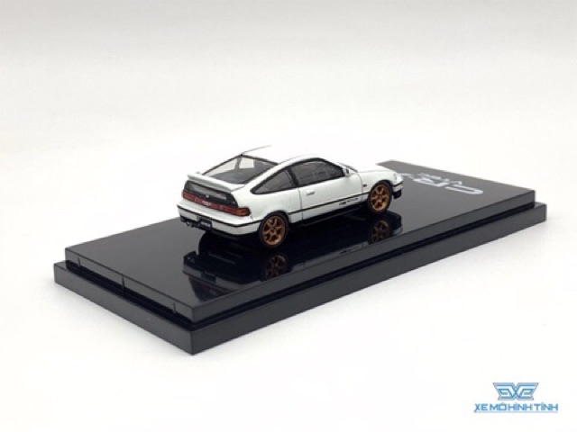 Xe Mô Hình Honda CR-X Sir (EF8) Customized Version 1:64 Hobby ( Trắng , Mâm Vàng )