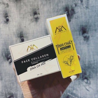 Combo Face DNA Cá Hồi và Tinh Chất Saffron