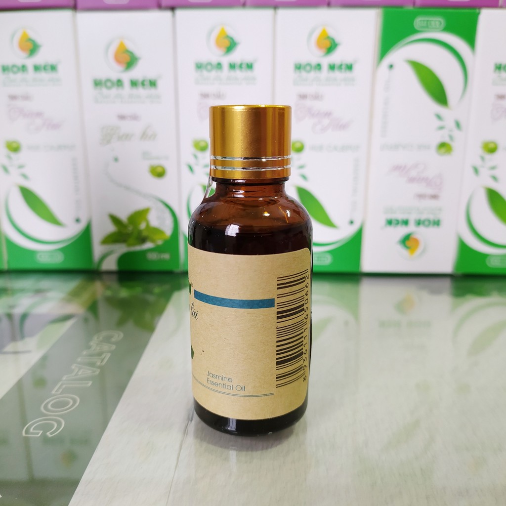 Tinh Dầu Hoa Nhài Nguyên Chất 30ml - Tinh dầu xông phòng giúp xua tan căng thẳng, mệt mõi, stress hiệu quả