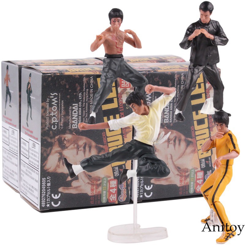 Set 4 Mô Hình Đồ Chơi Nhân Vật Lý Tiểu Long