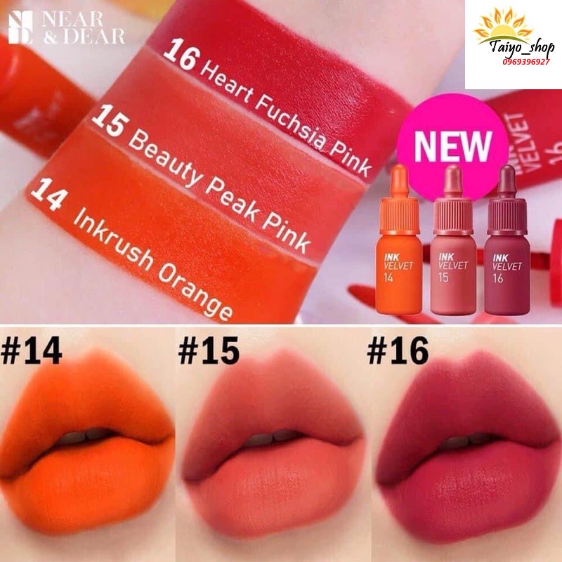 Son Kem Siêu Lì, Siêu Mịn Ink The Velvet