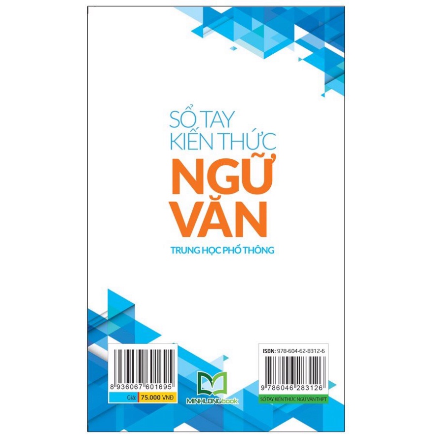 [Mã LT50 giảm 50k đơn 250k] [TIEMSACHTO] Sách - Sổ tay Kiến Thức Ngữ Văn Trung Học Phổ Thông (SM-0018)