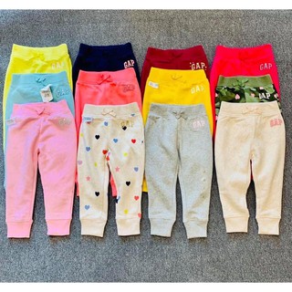 [Hàng Cao Cấp] Set 2 Quần Dài GAP Chất Nỉ Da Cá Cho Bé Gái