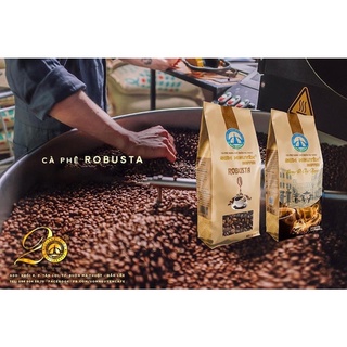 Cà phê hạt và bột Robusta - Sơn Nguyên 500g