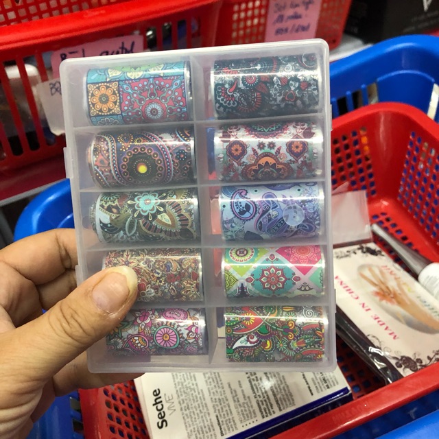 Set foil dán móng cực hot