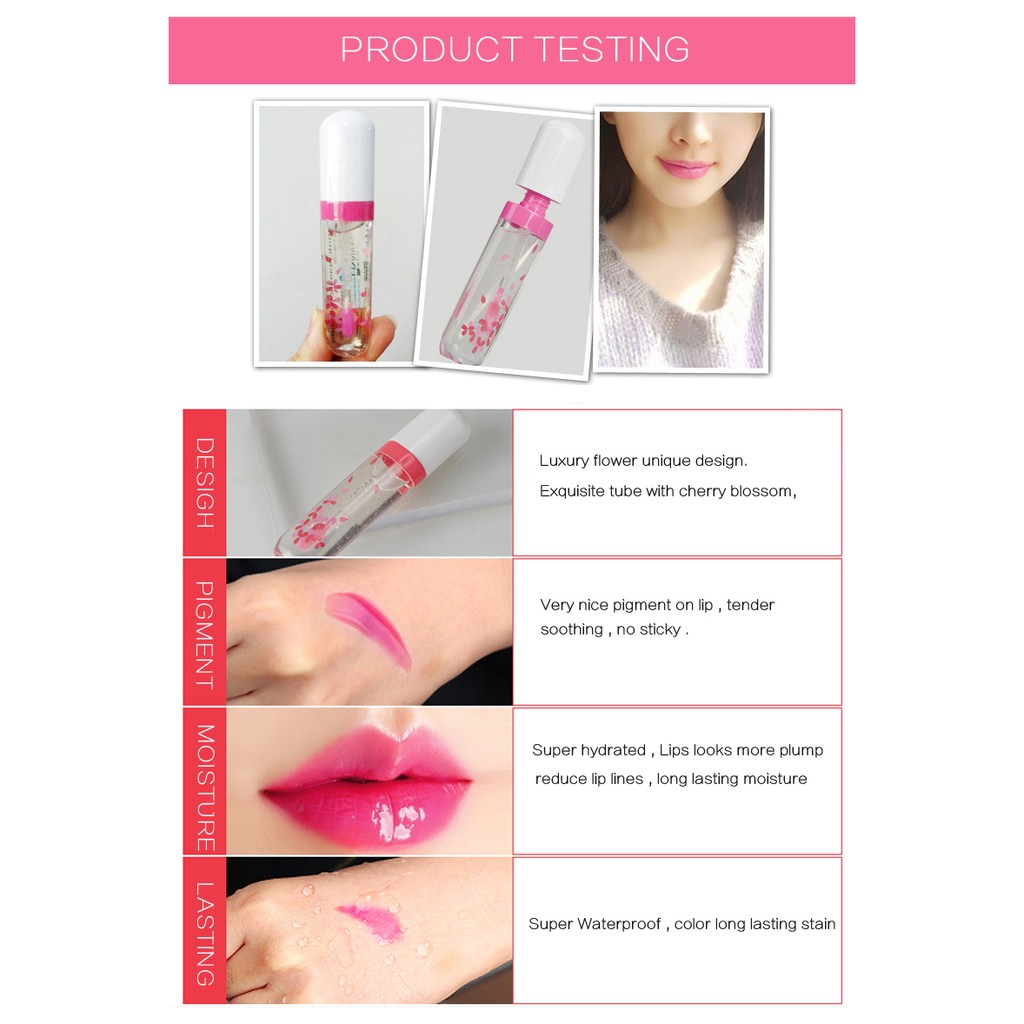 [Hàng mới về] Son bóng dưỡng môi thay đổi màu theo nhiệt độ | BigBuy360 - bigbuy360.vn