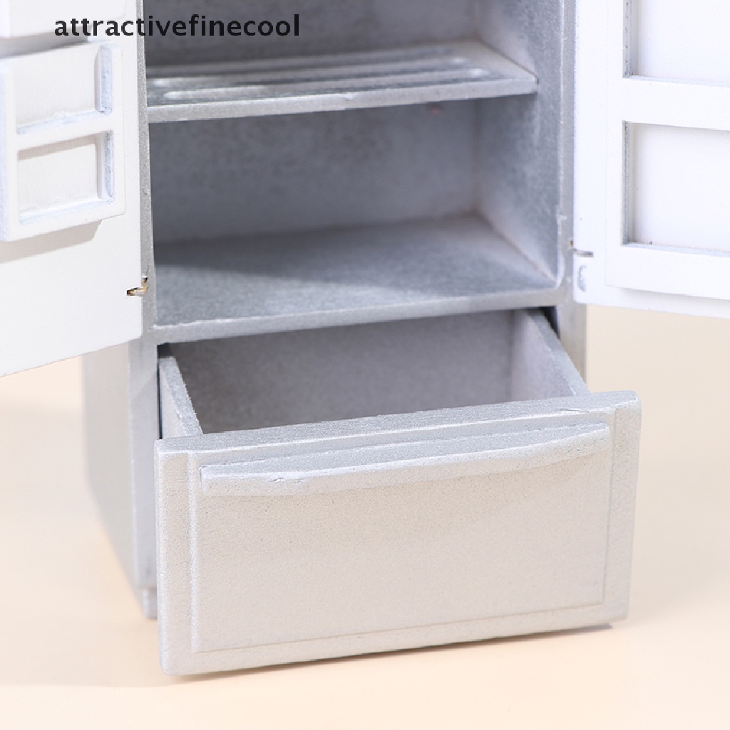 Tủ Lạnh Đồ Chơi Búp Bê Cỡ 1 / 12