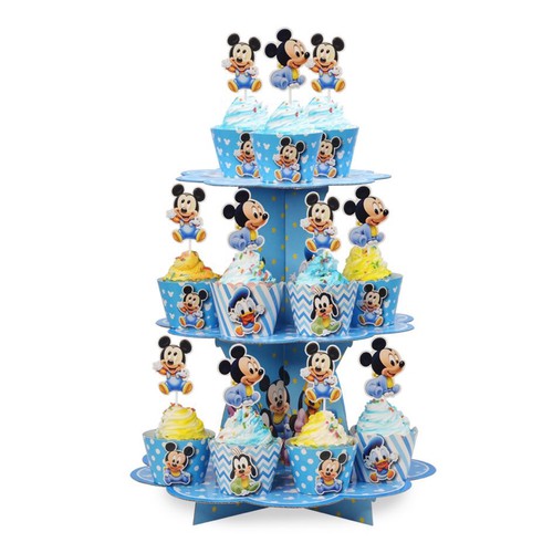 Tem Cắm Và Dây Quấn Cupcake Trang Trí Sinh Nhật Cho Các Bé Theo Chủ Đề